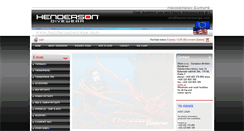 Desktop Screenshot of hendersoneurope.com